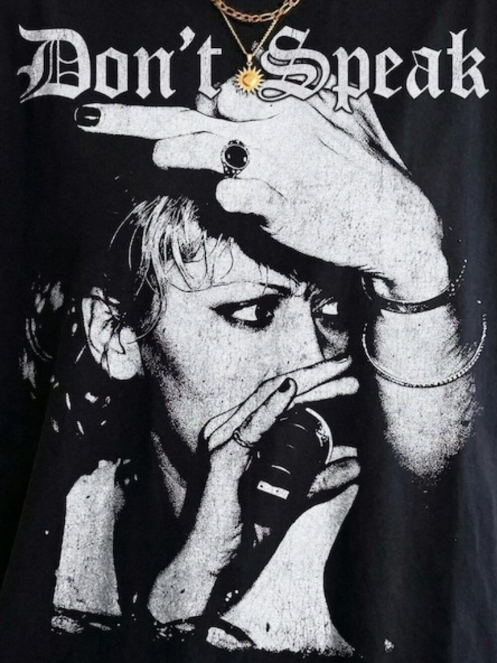 Gwen Stefani No Doubt Shirt, Gwen Stefani Don't Speak Fan T-Shirt 90 - Picture 2 of 5